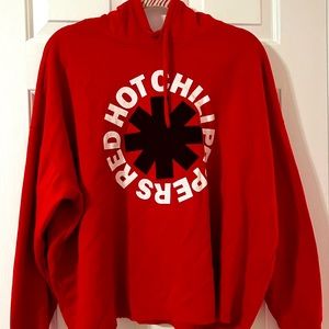 Red Hot Chili Peppers cropped sweatshirt